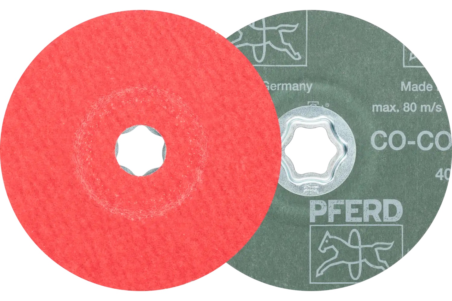 Picture of Pferd Combiclick® Fiber Disc, 5" Dia, 60 Grit, Ceramic oxide Co-Cool